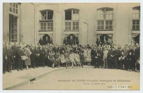 Souvenir du XVIIIe Congrès Français de Médecine (Nancy)